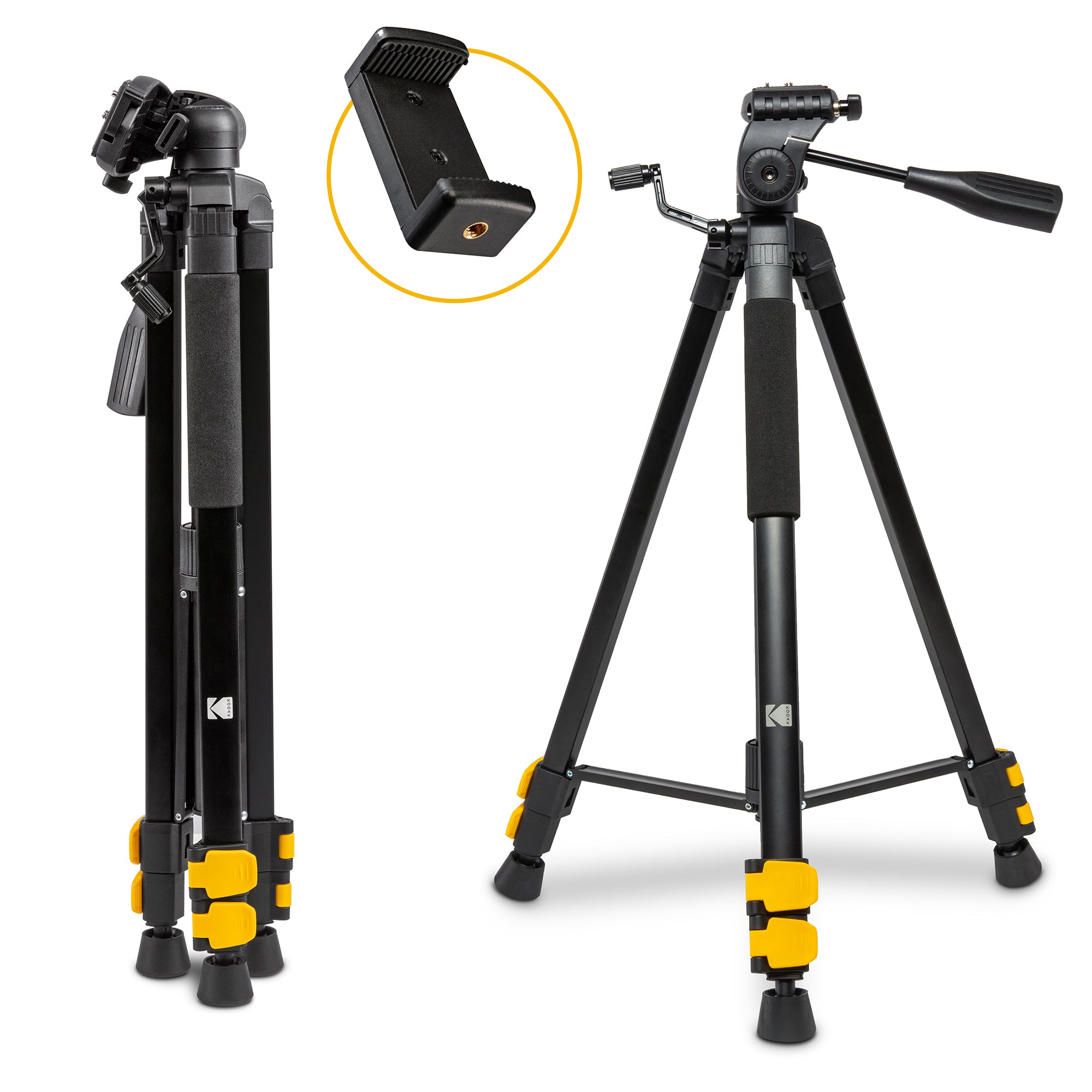 KODAK Photo Gear Lightweight Tripod (62”/157.5 cm)