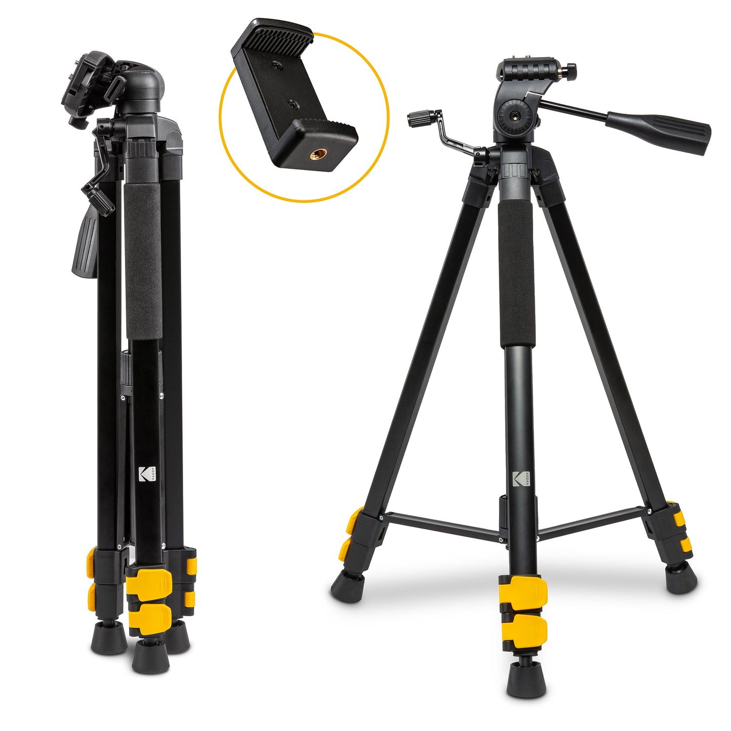 KODAK Photo Gear Lightweight Tripod (62”/157.5 cm)
