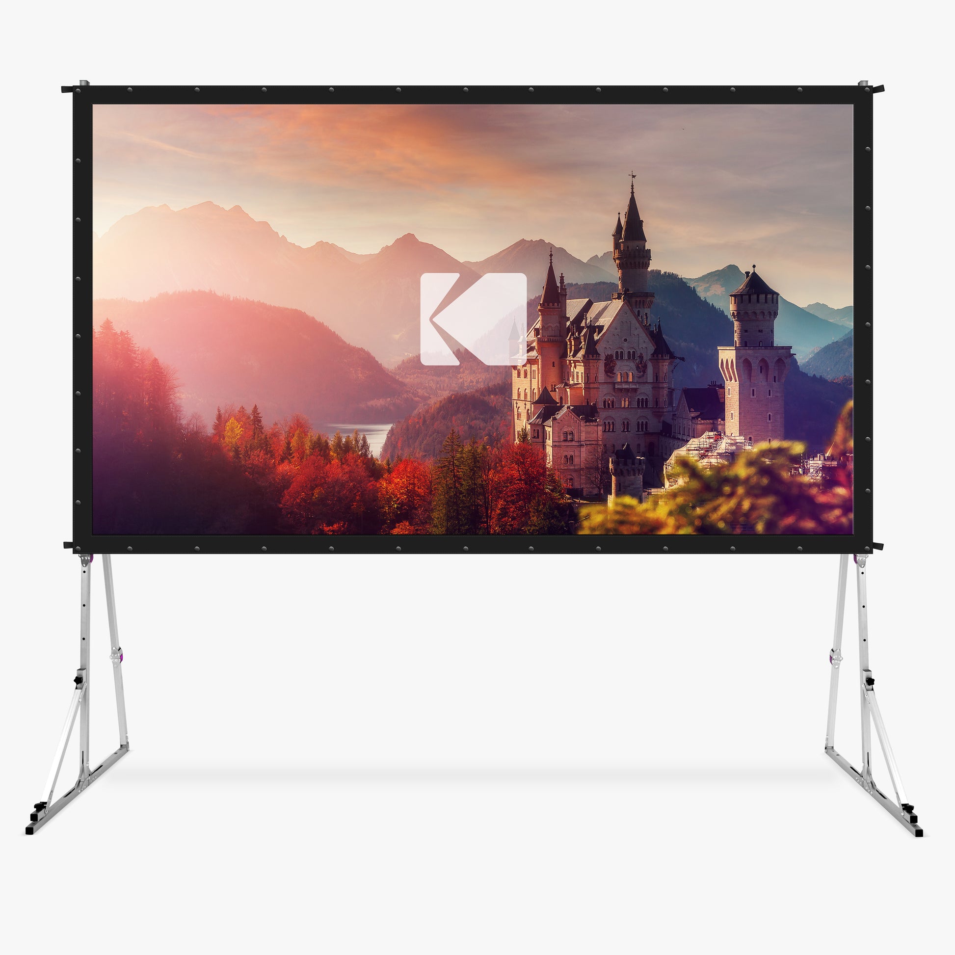 Front & Rear Projection (Gray Fabric) / 150"