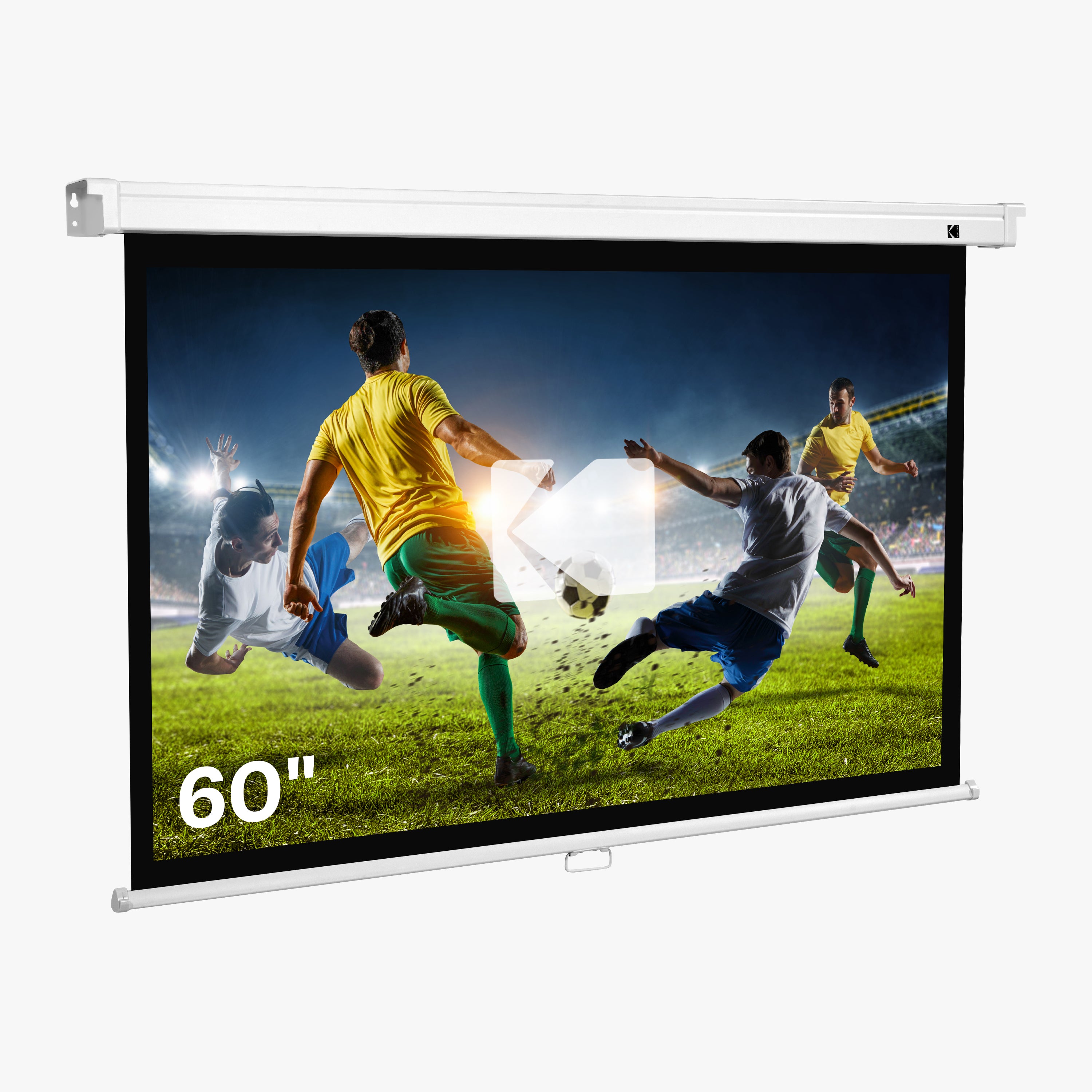 Projector Loading Screen KODAK Pull-Down Screen | Wall/Ceiling Mount 60