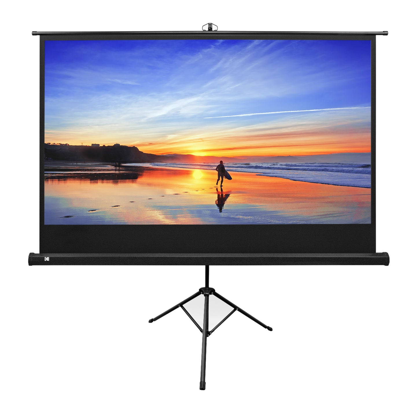KODAK Projection Screen with Tripod Stand & Carrying Bag