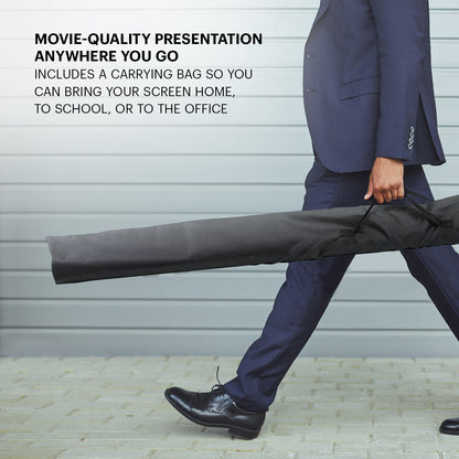 KODAK Projection Screen with Tripod Stand & Carrying Bag